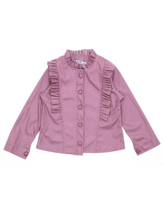 10/14 YAŞ 3322 DERİ FIRFIRLI GÖMLEK