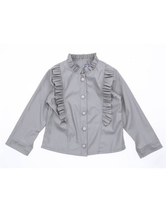 10/14 YAŞ 3322 DERİ FIRFIRLI GÖMLEK